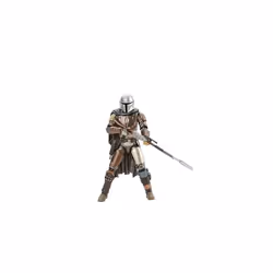 The Black Series Carbonized Collection The Mandalorian Toy 6-inch Scale Action Figure, Toys For Kids Ages 4 and Up