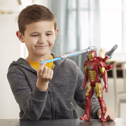 Marvel Avengers Titan Hero Iron Man 30cm Blast Gear - Additional view 5