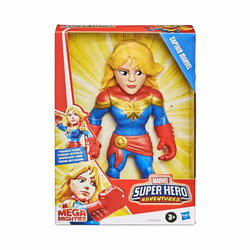 Marvel Superhero Adventures Mega Mighties 25cm Figure - Captain Marvel
