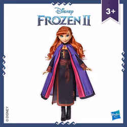 Disney Frozen Anna Fashion Doll With Long Red Hair and Outfit Inspired by Frozen 2 â Toy for Kids 3 Years Old and Up