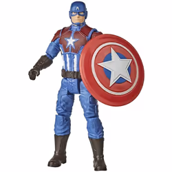 Marvel Hasbro Gamerverse 6-inch Captain America Action Figure Toy Shining Justice Armor Ages 4 and Up