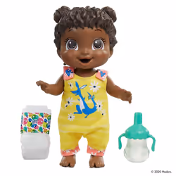 Baby Gotta Bounce Doll, Kangaroo Outfit, Bounces with 25+ SFX and Giggles, Drinks and Wets, Black Hair Toy for Children Aged ...