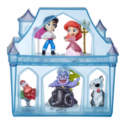 Disney Princess Comics Surprise Adventures Ariel with 5 Dolls  Accessories  and Display Case  Fun Unboxing Toy for Kids 3 Years and Up