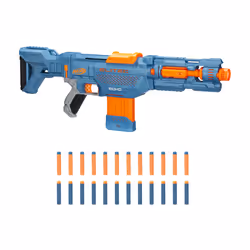 Nerf Elite 2.0 Echo CS-10 Blaster, 24 Darts, 10-Dart Clip, Removable Stock and Barrel Extension, 4 Tactical Rails, Toy blaste ...