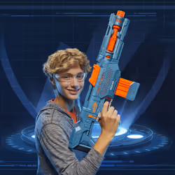 Nerf Elite 2.0 Echo CS-10 Blaster, 24 Darts, 10-Dart Clip, Removable Stock and Barrel Extension, 4 Tactical Rails - Additional view 7