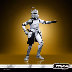 STAR WARS The Vintage Collection Clone Commander Wolffe Toy  3.75-Inch