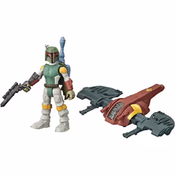 Star Wars Mission Fleet Gear Class Boba Fett Capture in the Clouds 2.5-Inch-Scale Figure and Vehicle, Toys for Kids Ages 4 an ...