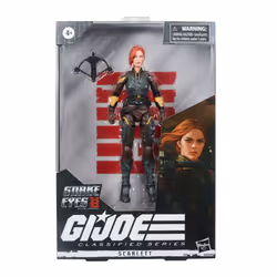 G.I. Joe Classified Series 6-Inch Snake Eyes: Scarlett Action Figure
