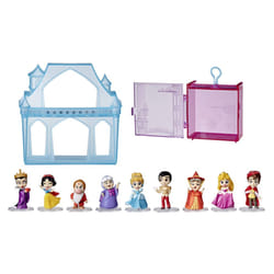 Disney Princess Comics Adventure Discoveries Collection  Doll Set with 9 Figures  Bases  Display Castle and Case  Toy for Girls 3 and Up