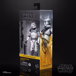 STAR WARS The Black Series Clone Trooper (Kamino) Toy 6-Inch-Scale The Clone Wars Collectible Action Figure  Kids Ages 4 and Up