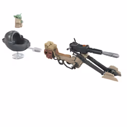 Star Wars Mission Fleet Expedition Class The Mandalorian The Child Battle for the Bounty Figures and Vehicle
