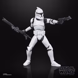 STAR WARS The Black Series Phase I Clone Trooper Toy 6-Inch Scale The