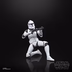 STAR WARS The Black Series Phase I Clone Trooper Toy 6-Inch Scale The