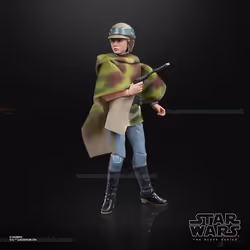 Star Wars Black Series Princess Leia Organa (Endor Battle Poncho) 6" Figure