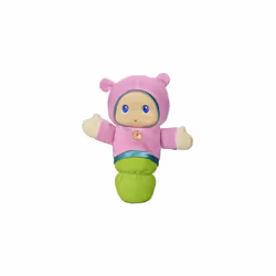 Playskool A1202F03 Glo Worm (Pink) Soft Toy for Babies with Soothing Melodies, Multi-Coloured