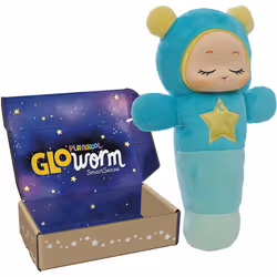 Playskool Glo Worm SmartSense Cry Sensor and Voice Recordable Soft Toy