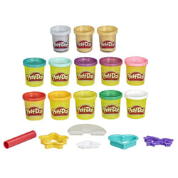 Play-Doh Unicorn Theme 13-Pack of Non-Toxic Modeling Compound Including Sparkle and Metallic Colors Plus 6 Tools Amazon Exclusive
