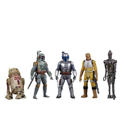 STAR WARS Celebrate The Saga Toys Bounty Hunters Figure Set  3.75-Inch-Scale Collectible Action Figure 5-Pack  Toys for Kids Ages 4 and Up