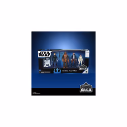 Star Wars Celebrate the Saga Toys Rebel Alliance Figure Set, 3.75-Inch-Scale Collectible Action Figure 5-Pack, Toys for Kids Ages 4 and Up