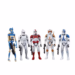 STAR WARS Celebrate The Saga Toys Galactic Republic Figure Set  3.75-Inch-Scale Collectible Action Figure 5-Pack for Kids Age ...