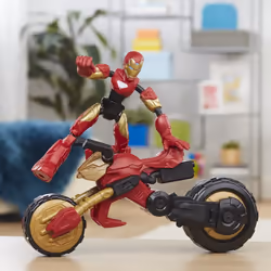 Marvel Flex Rider Iron Man - Additional view 6