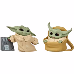 STAR WARS The Bounty Collection Series 2 The Child Collectible Toys 2.2-Inch Speeder Ride Touching Buttons Figure 2-Pack