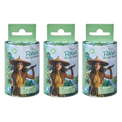 Disney Princess Raya and The Last Dragon Surprise Blind Box 3-Pack 3 Dolls and 6 Accessories Toy for Kids 3 and Up
