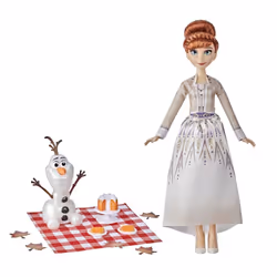 Hasbro Disney's Frozen 2 Anna and Olaf's Autumn Picnic, Female, 3 yr(s), Girl, Multicolour