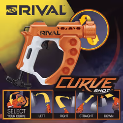 Nerf Rival Curve Shot Flex XXI-100 Blaster