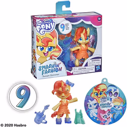 My Little Pony Smashin Fashion Figure- Sunset Shimmer