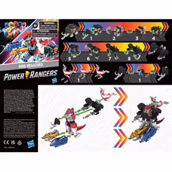 Power Rangers Mighty Morphin Megazord Megapack Includes 5 MMPR Dinozor