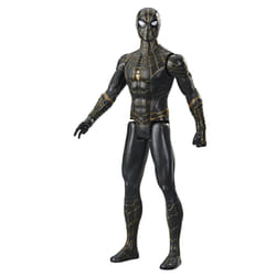 Marvel Spider-Man Titan Hero Series 12-Inch Black and Gold Suit Spider-Man Action Figure Toy