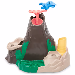 Play-Doh Slime Dino Crew Lava Bones Island Volcano Playset with HydroG
