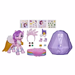 My Little Pony : A New Generation Movie Crystal Adventure Princess Petals, My Little Pony, 5 yr(s), Multicolour