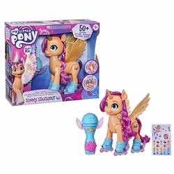My Little Pony A New Generation Movie Sing 'N Skate Sunny Starscout