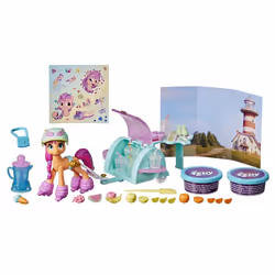 My Little Pony : A New Generation Story Scenes Mix and Make Sunny Starscout, Animal, My Little Pony, 5 yr(s), Multicolour