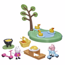 Peppa Pig Peppa’s Adventures Peppa’s Picnic Playset Toy, Action/Adventure, 3 yr(s), Multicolour, Plastic