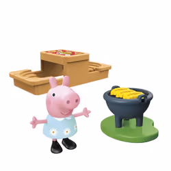 Peppa Pig Peppa’s Adventures Peppa’s Picnic Playset Toy - Additional view 5