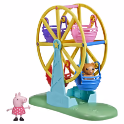 Peppa Pig Peppa’s Adventures Peppa’s Ferris Wheel Playset Preschool Toy for Kids Ages 3 and Up, Action/Adventure, Peppa Pig, ...