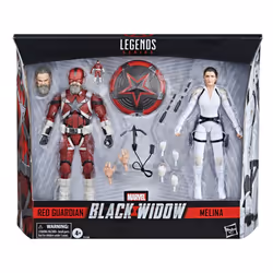 Black Widow Marvel Legends 6-Inch Red Guardian and Melina Vostkoff Action Figures