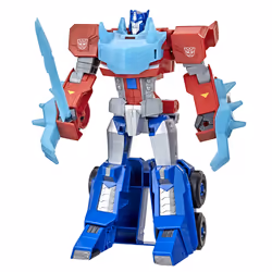 Transformers Bumblebee Cyberverse Adventures Dinobots Unite Roll N’ Change Optimus Prime, 6 yr(s), Sounding, Plastic, Multico ...