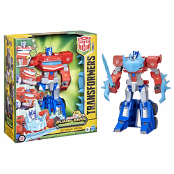 Transformers Bumblebee Cyberverse Adventures Dinobots Unite Roll N’ Change Optimus Prime - Additional view 5