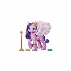 My Little Pony: A New Generation Movie Singing Star Princess Petals - 15-Cm Pony Toy that Sings, Plays Music for Kids
