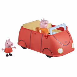Peppa Pig Peppa’s Adventures Peppa’s Family Red Car, Vehicle, Peppa Pig, 3 yr(s), LR44, Plastic, Multicolour
