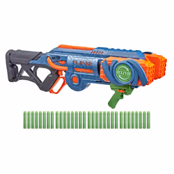 Nerf Elite 2.0 Flipshots Flip-32 Blaster, 32 Dart Barrels Flip to Double Your Firepower, 32-Dart Capacity, 32 Darts, Toy blas ...