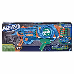 Nerf Elite 2.0 Flipshots Flip-32 Blaster, 32 Dart Barrels Flip to Double Your Firepower, 32-Dart Capacity, 32 Darts