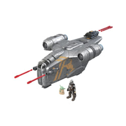Star Wars Mission Fleet The Mandalorian The Child Razor Crest Outer Rim Run 2.5-Inch-Scale Action Figure and Vehicle Set
