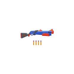 Nerf Fortnite Pump SG Blaster - Pump Action Mega Dart Blasting - Breech Load - 4 Official Nerf Mega Darts - For Youth, Teens, Adults
