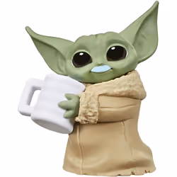 Star Wars The Bounty Collection Series 3 The Child Figures 2.25-Inch-Scale Tentacle Soup Surprise, Blue Milk Mustache Posed Toys, 4 and Up