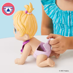 Baby Alive Lil Snacks Doll, Eats and Poops, Snack-Themed 8-Inch Baby D